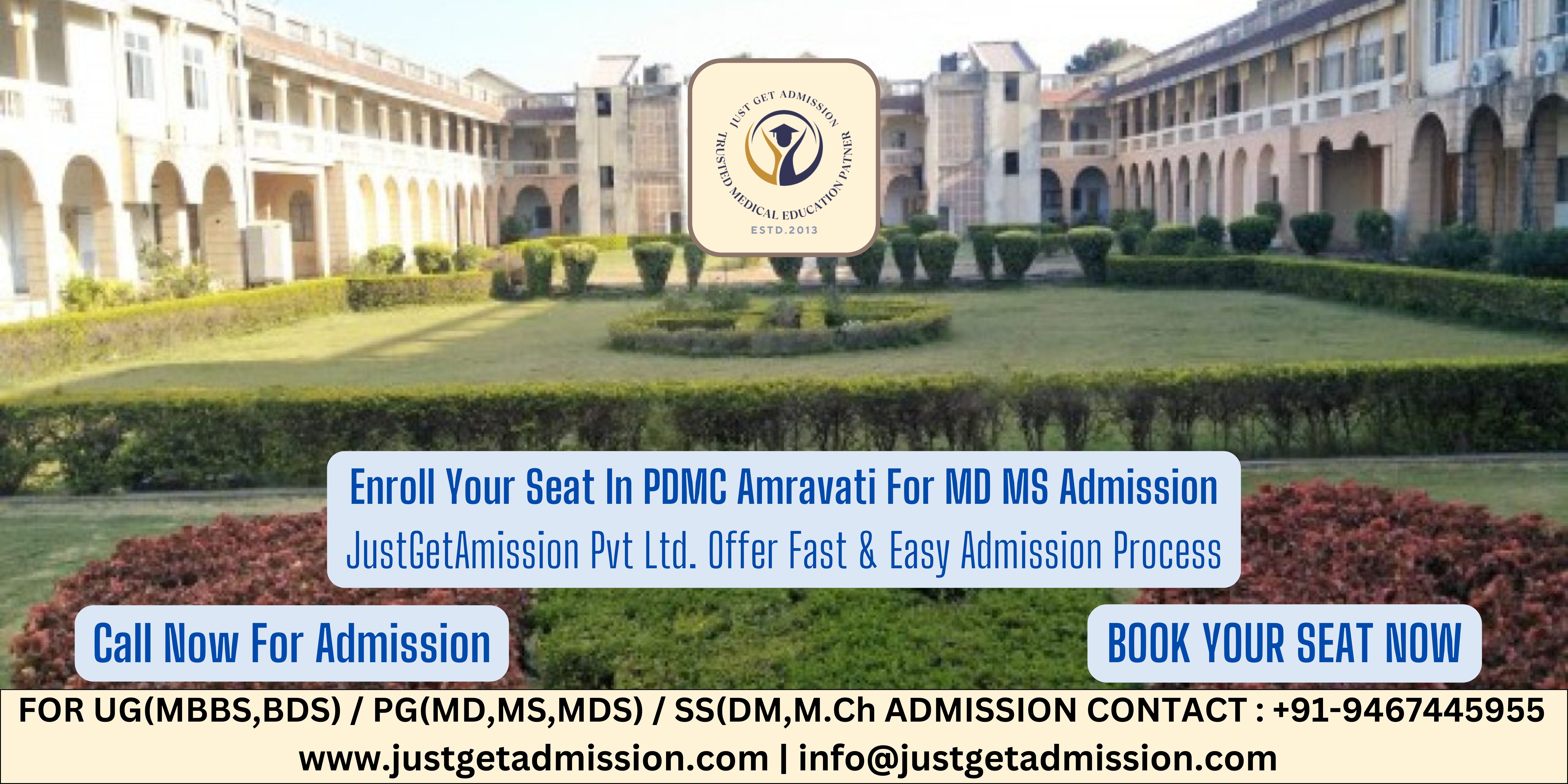 PDMC Amravati NEET PG 2024-25: Admission, Courses, Cut-off, fees, Bond, Stipend, etc.